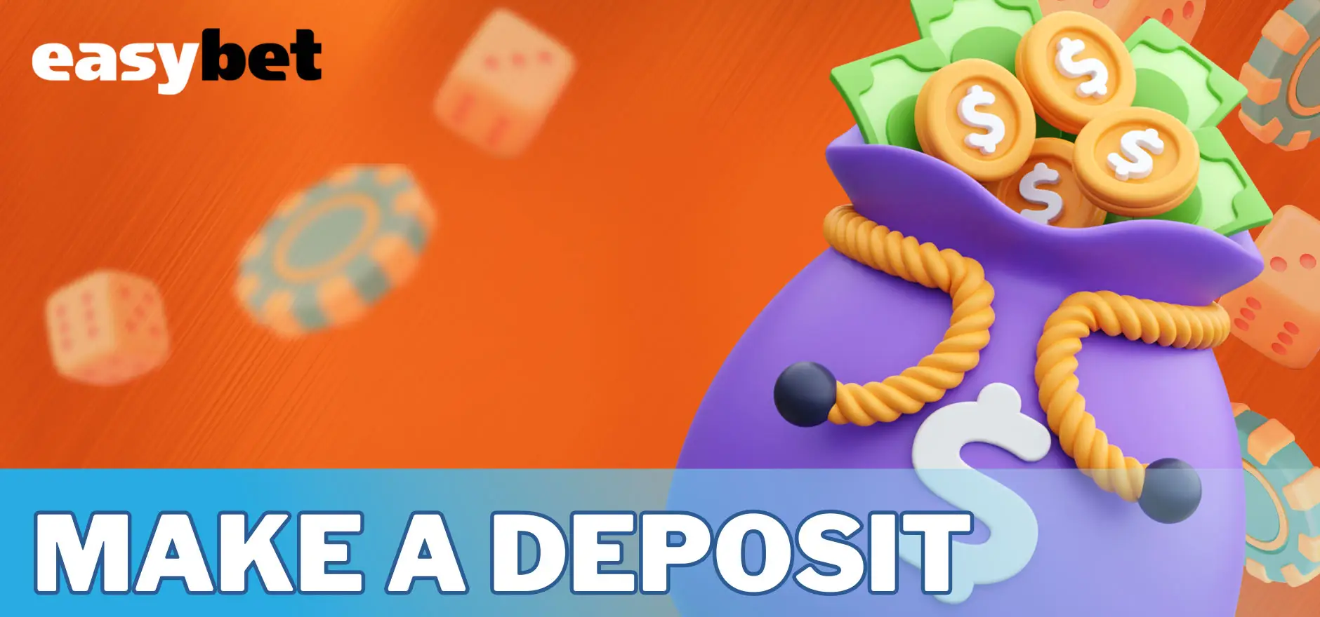 Deposit at Easybet