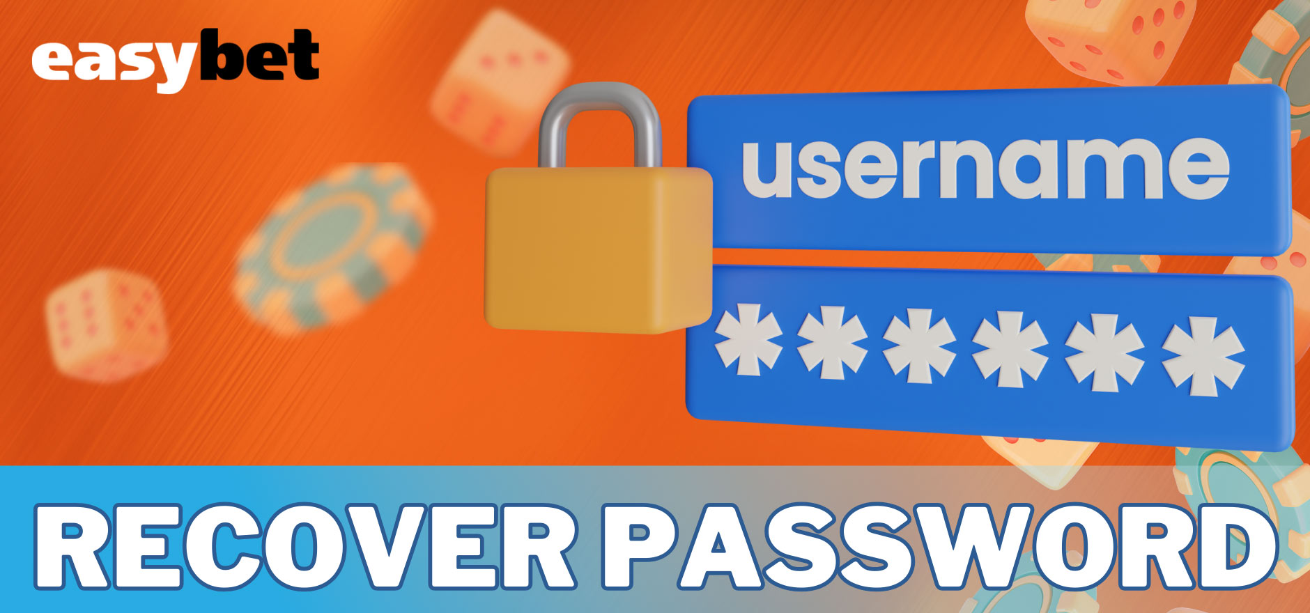 Easybet recover password and username
