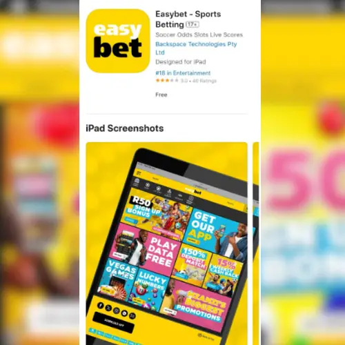 Download the Easybet app